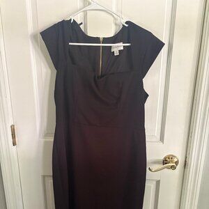 Black cocktail dress